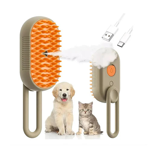 Cepillo a Vapor para Gatos y Perros CLEAN-CAT 🐶😺
